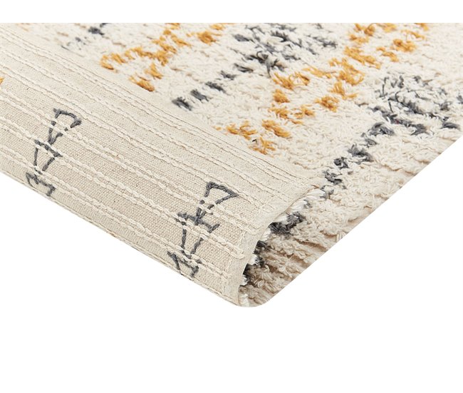 Beliani Alfombra de pelo corto KADAPA 80x150 Beige
