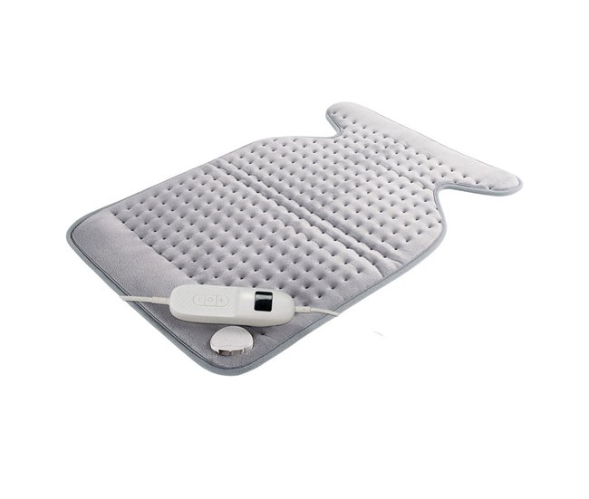 Almohadilla Electrica Textil Serie Vellon Gris