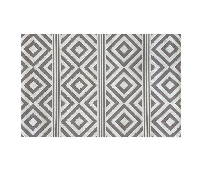 Acomoda Textil – Alfombra Vinílica Hidráulica para Hogar. 120x180 Beige