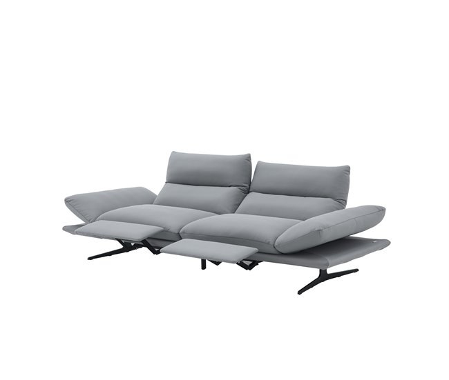 Sofá relax eléctrico AGATA Gris