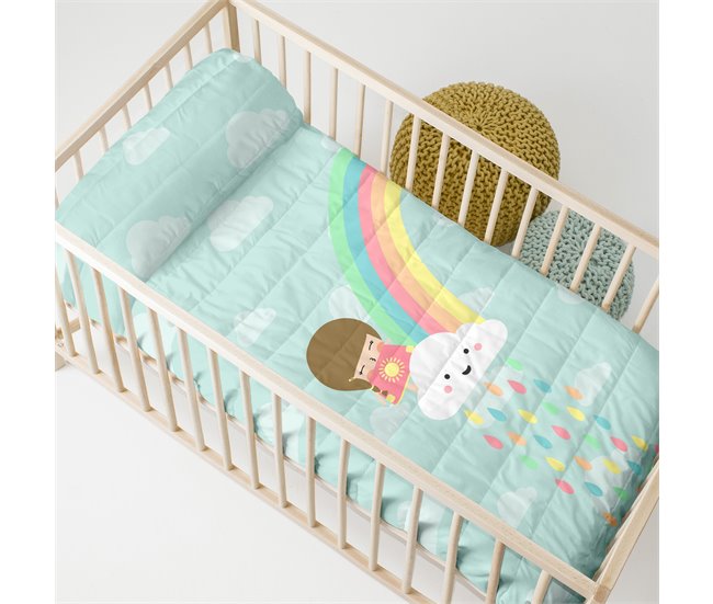 Rainbow Colcha Multicolor