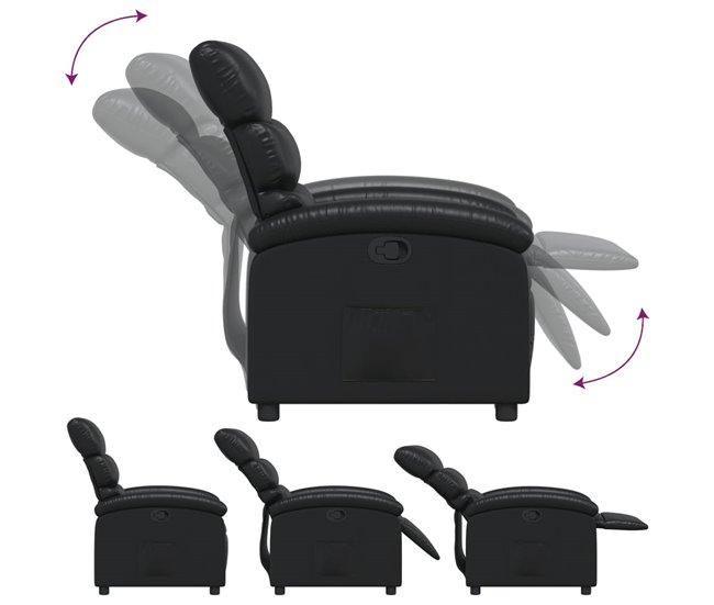 Sillón Reclinable Negro
