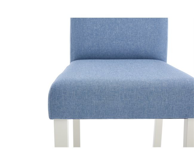 Pack de 2 sillas de comedor SOFIA  Azul Claro