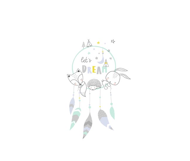 FUNDA NÓRDICA REVERSIBLE LETS DREAM 