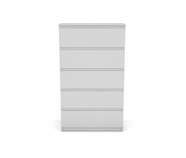 Sifonier 75cm con 5 cajones OSLO Blanco