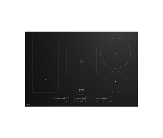 Placa flexinducción BEKO HII85770UFT 5 zonas 80cm negro Negro