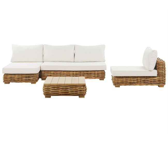 Beliani Conjunto longue VARALLO Dorado