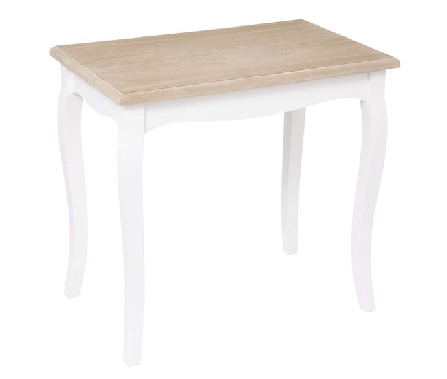 Conjunto De 2 Mesas De Centro Chrysa 60x38 Blanco