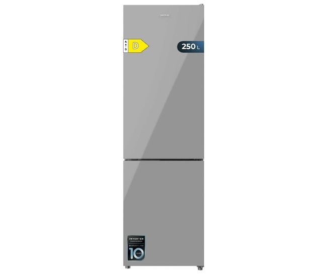 Frigorífico combinado Bolero CoolMarket Combi 250 Gris