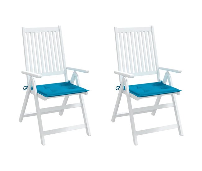 Cojines para silla de jardín - Cojines de exterior 50x50 Antracita