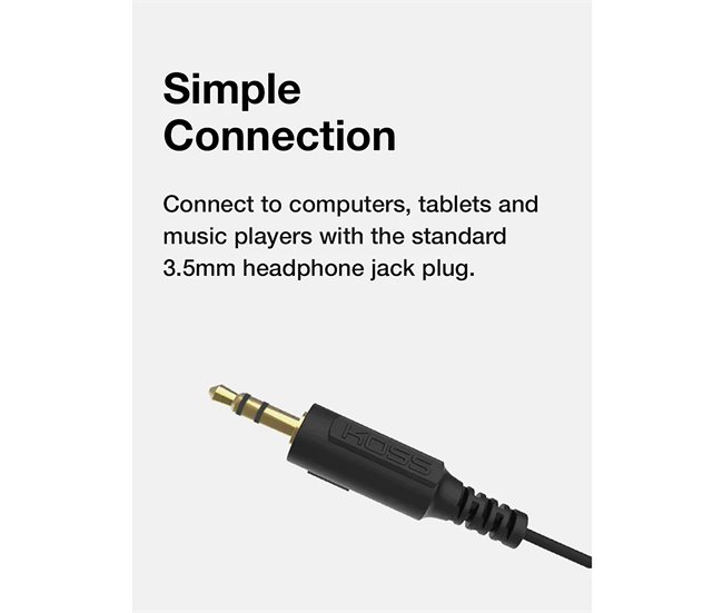 Auriculares con cable KOSS KE5 Negro