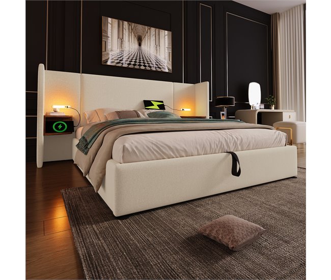 Canapés abatibles Beige