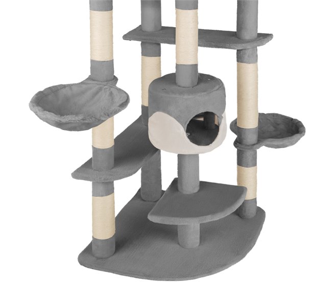 rascador para gatos Gris