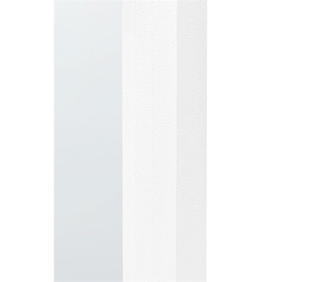 Beliani Espejo MASSILLY 43x4 Blanco