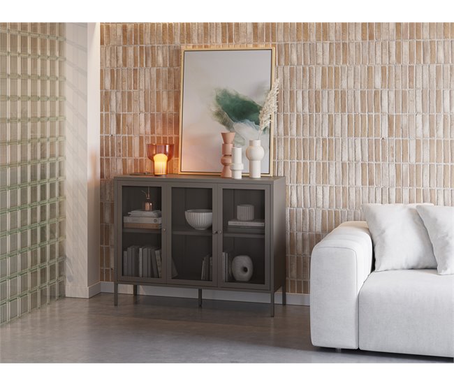 Aparador FAYNA con puertas Marron