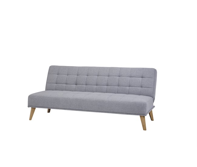 Sofá cama de tela OLIVIA Gris