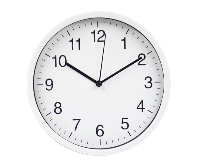 Reloj de pared GAIA 20cm marca CONFORAMA Blanco