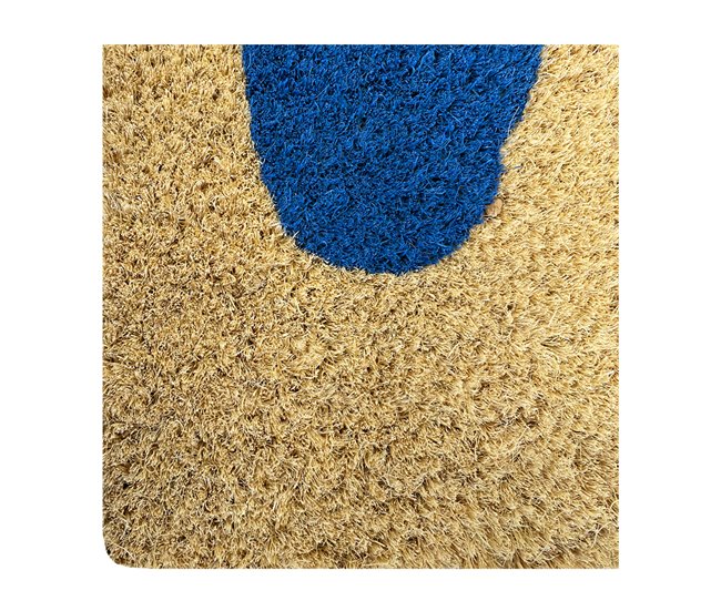 Acomoda Textil – Felpudo de Coco Natural Ecológico Animado. Marron Claro
