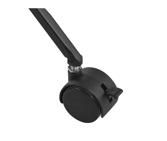 Beliani Carrito de cocina LEOTI Negro