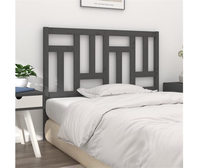 Cabecero cama - Mueble cabecero 125 Gris