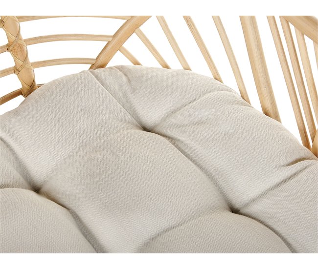 Beliani Moisés Ratán GRUISSAN Natural