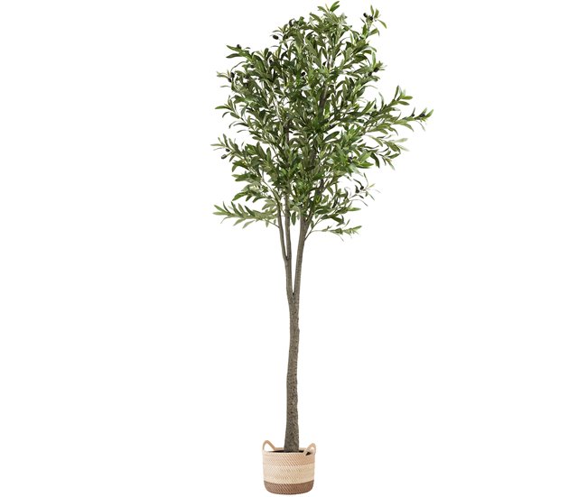 Árbol de olivo artificial Verde