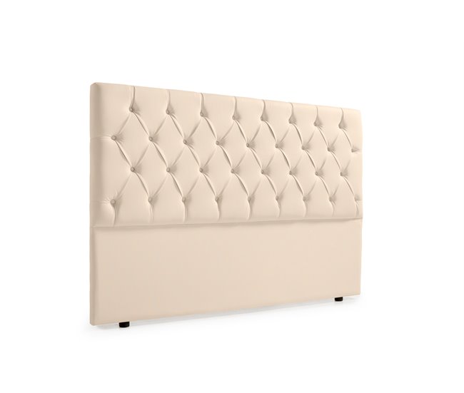 CABECERO TAPIZADO CAPRI POLIPIEL  - Moonia 130 Beige