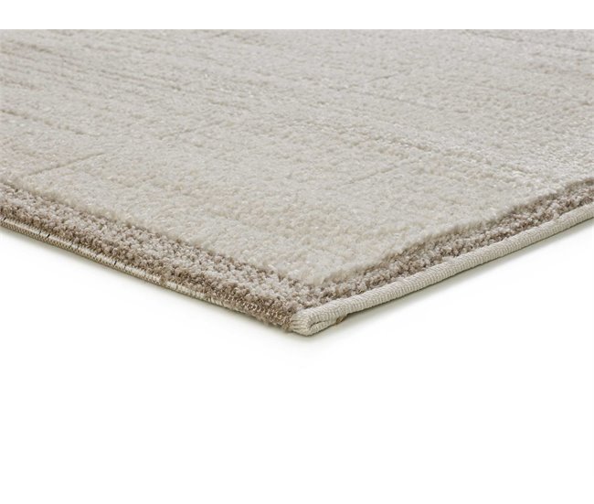 Alfombra de estilo escandinavo CANDELA - ATTICGO 160x230 Crema