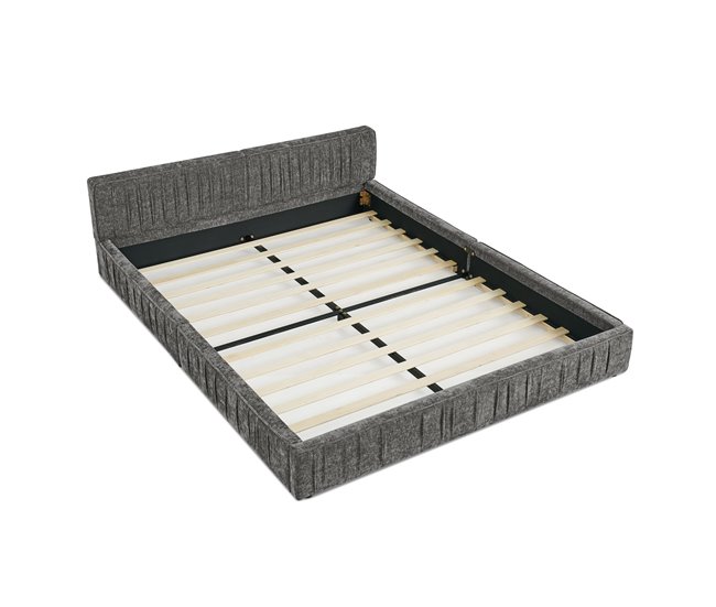 Camas de matrimonio 178x217 Gris