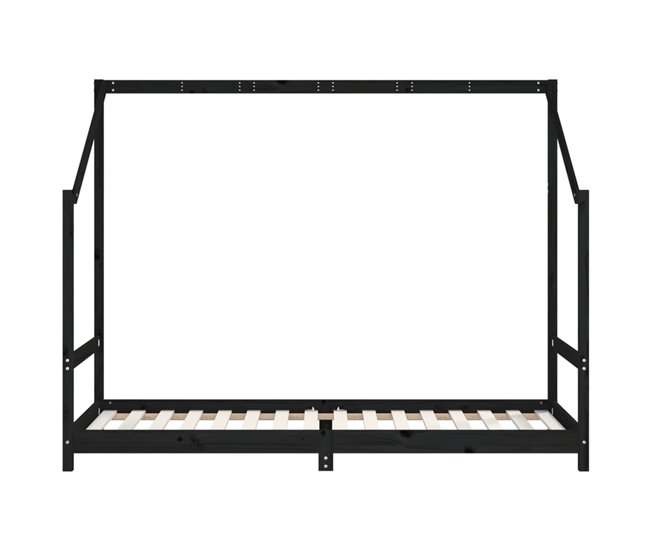 Estructura De Cama Para Niños 206x95 Blanco