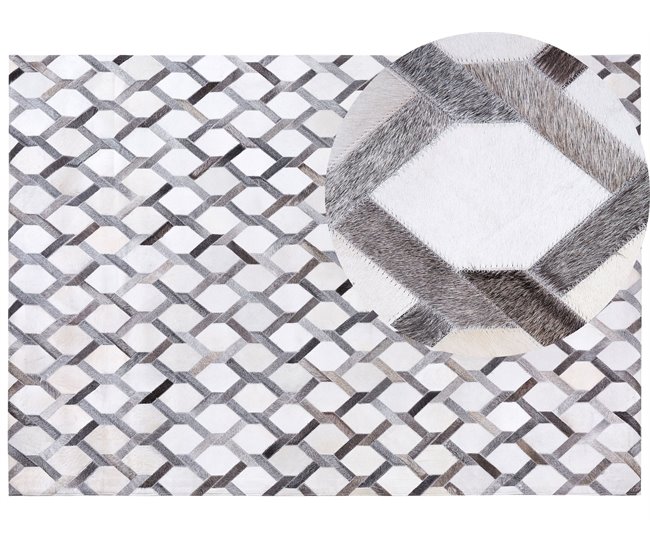 Beliani Alfombra de pelo corto AYDIN 160x230 Beige