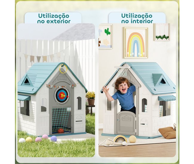 Casita Infantil PP AIYAPLAY Crudo