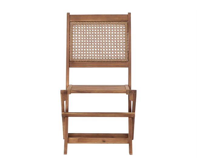 Beliani Conjunto de comedor PARAGGI Madera Clara
