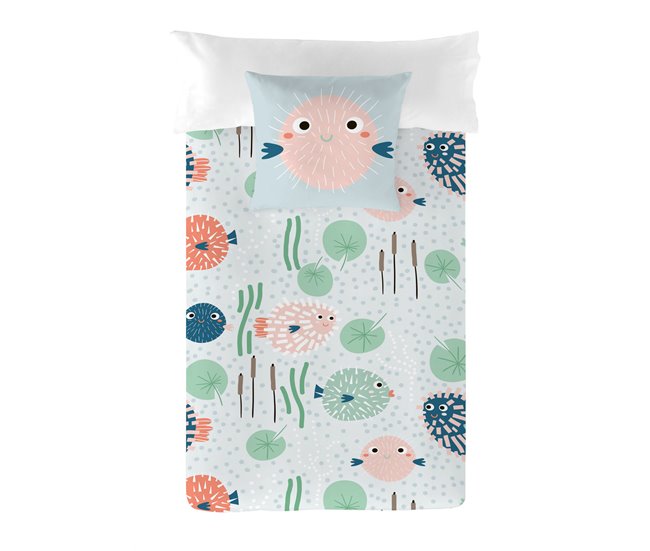 FUNDA NÓRDICA BALLOON FISH Estampado