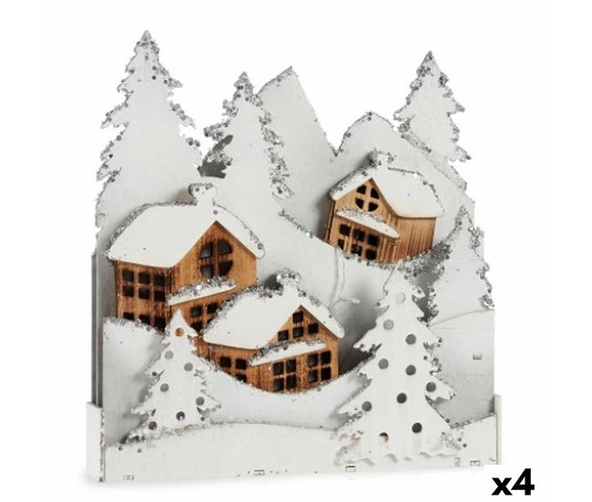 Figura Decorativa Natural/ Blanco