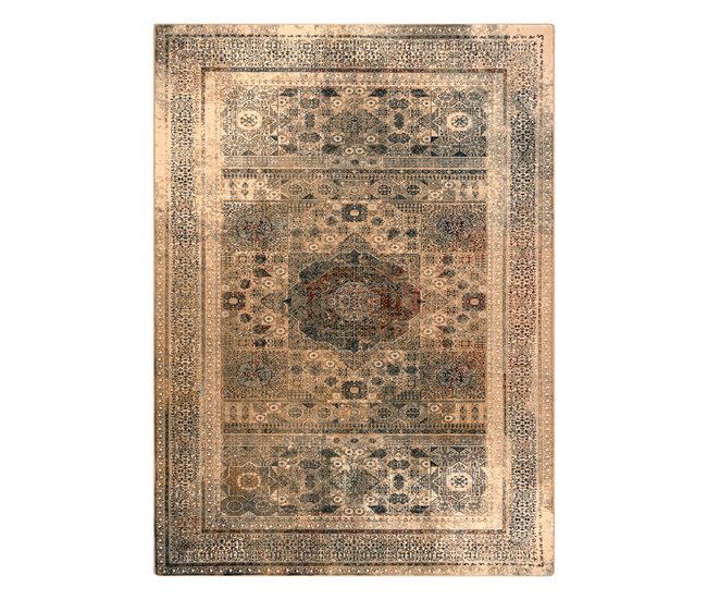 Alfombra de lana SUPERIOR MAMLUK oriental vintage 235x350 Beige