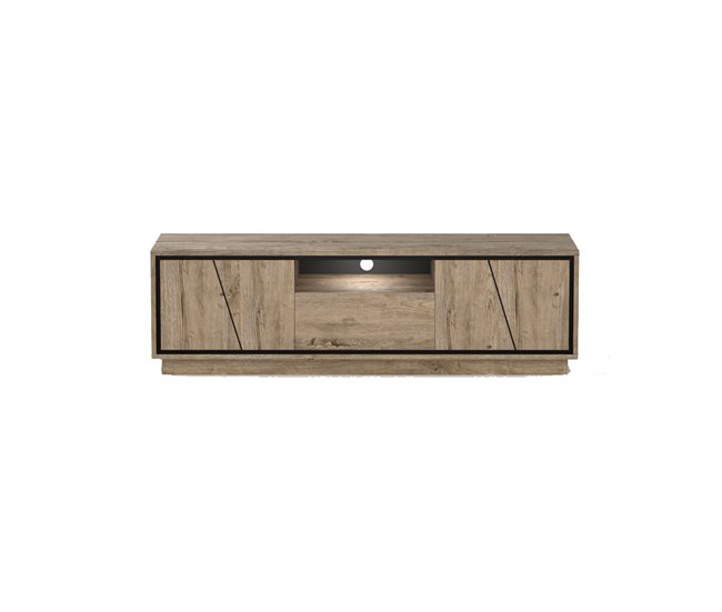 Mueble TV 190cm color roble HELSINKI Madera