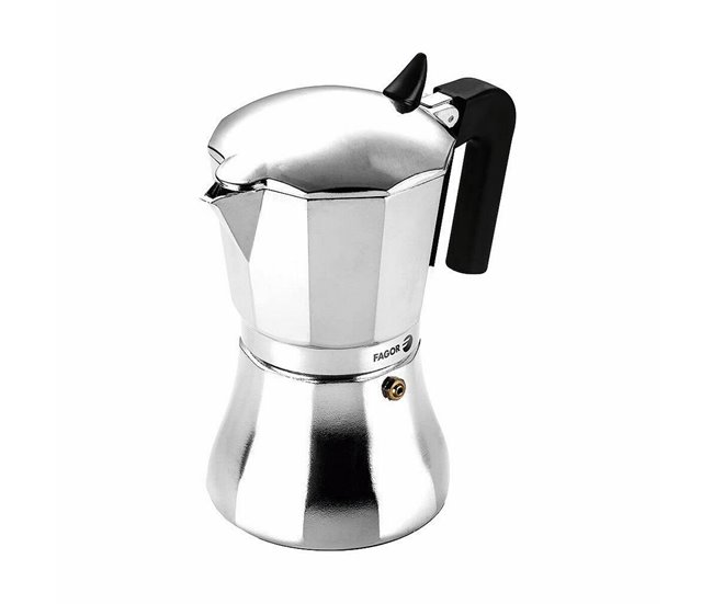 Cafetera Italiana Gris