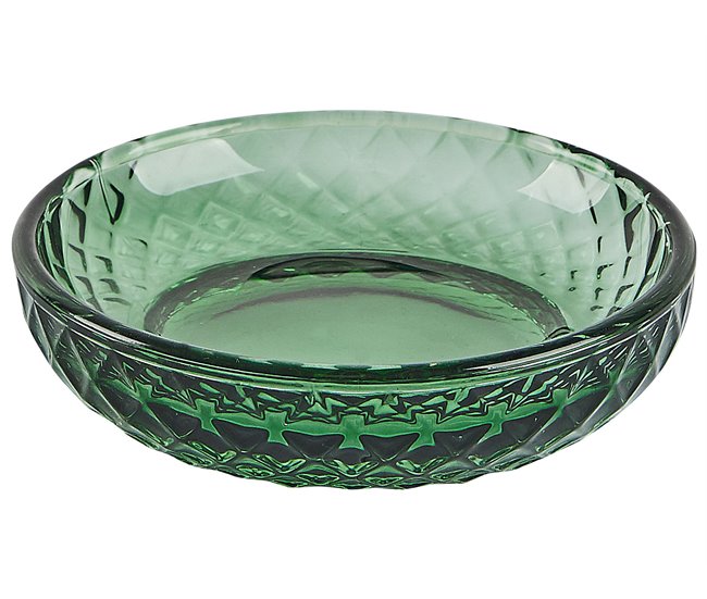 Beliani Conjunto de accesorios de baño CANOA Verde
