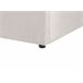 Beliani Cama con almacenaje Terciopelo LAVAUR 183x210 Blanco/ Beige