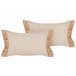 Beliani Cojín decorativo BOATH Beige