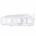 Carpa de Jardín Acero y PE Outsunny 800x400 Blanco