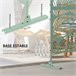 Biombo de Exterior Acero Outsunny, hogar - decoración Verde