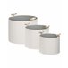 Beliani Cesta ARAM Crema