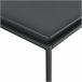 Mesa de centro Nyker metal Negro