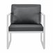 [casa.pro] 2 x sillón silla de jardín set de 2 muebles de jardín Blanco
