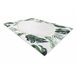 Alfombra lavable ANDRE 1168 Hojas de monstera Geométrico 120x170 Blanco
