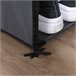 Armario de zapatos en ángulo - H107 cm Gris