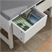 Banco Zapatero con 2 Cajones FSR88-W SoBuy Blanco