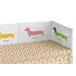 Chichonera de bebé cuna transpirable. Colección Pooch Fruits Blanco